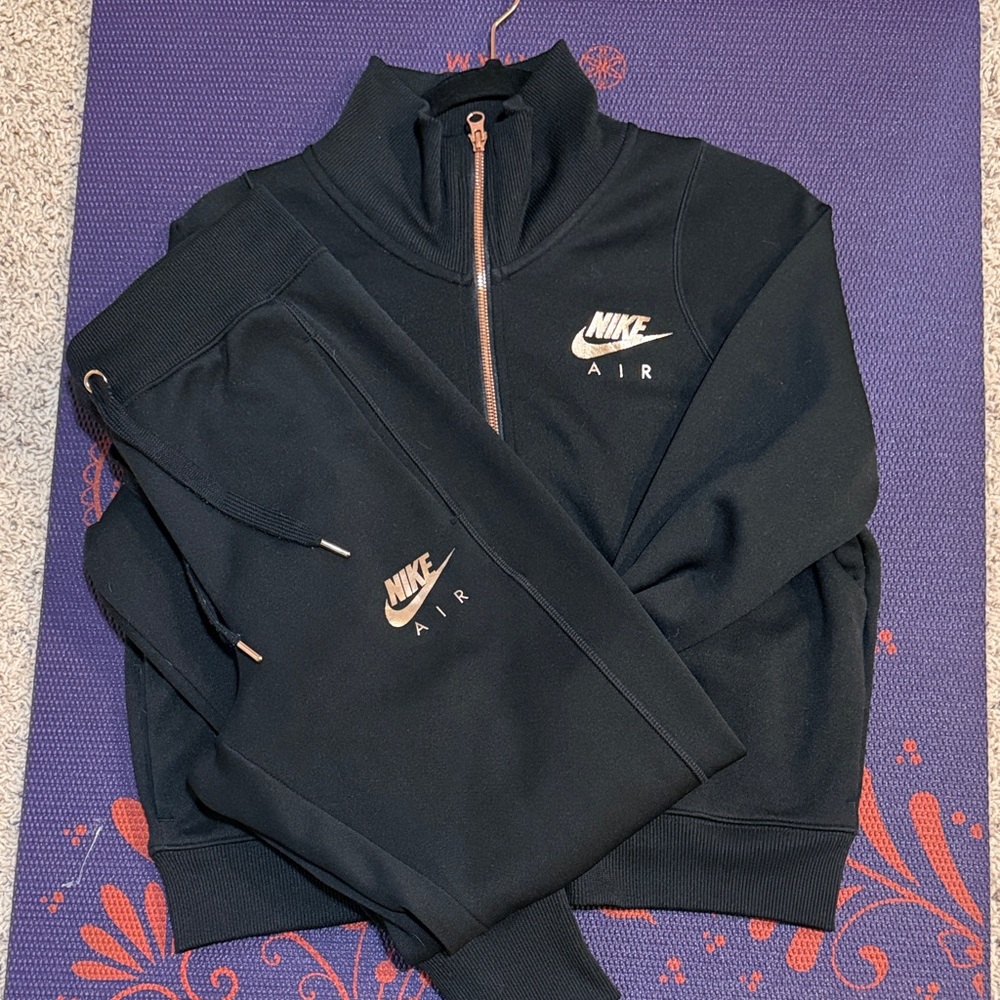 Nike Black Tracksuit with Logo